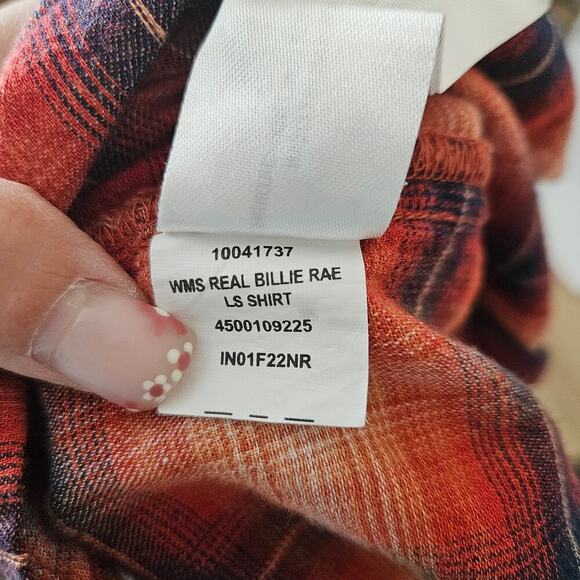 Ariat Women's Large Button-Up Flannel - Great Condition! - Picture 6 of 7